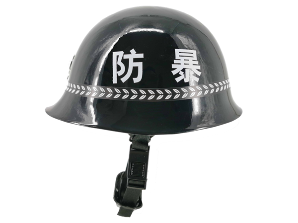 Helmet black with le